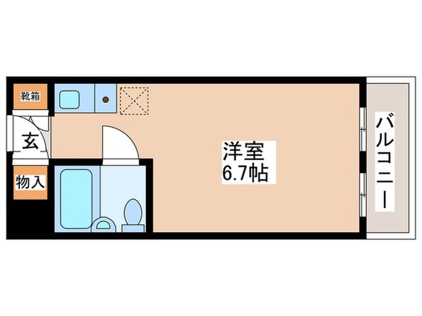 QU館の物件間取画像